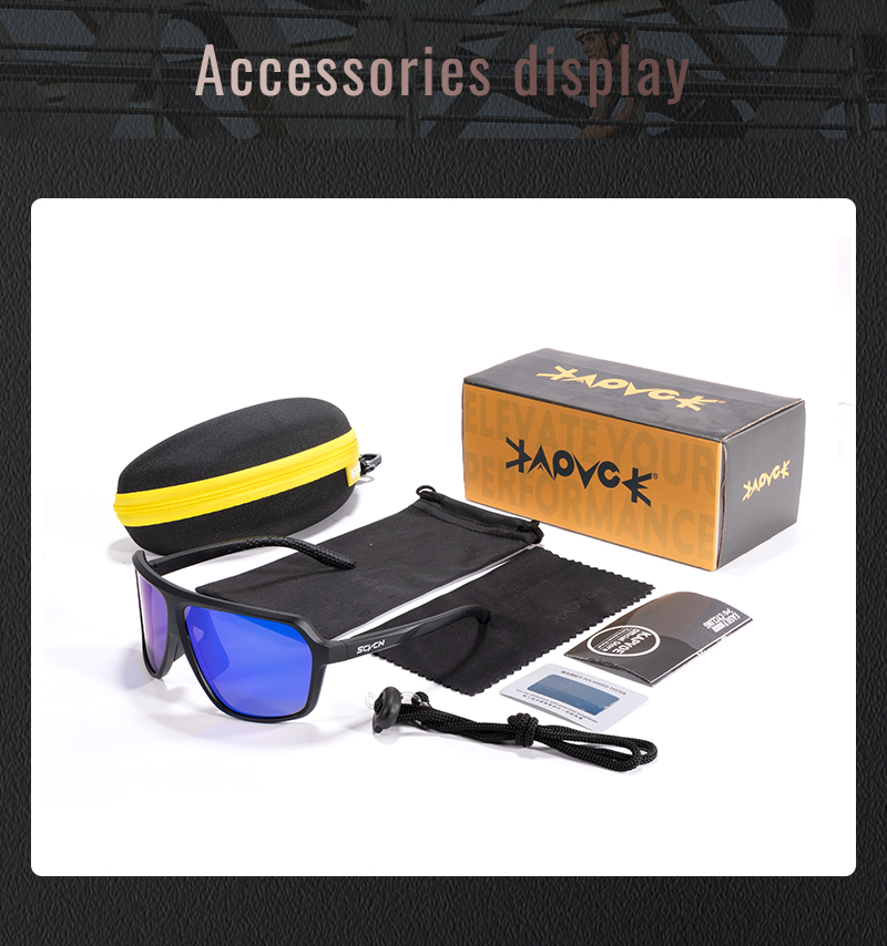 Оптовая цена 10,50 $ США Капвоэ K64 Поляризованные велосипедные очки