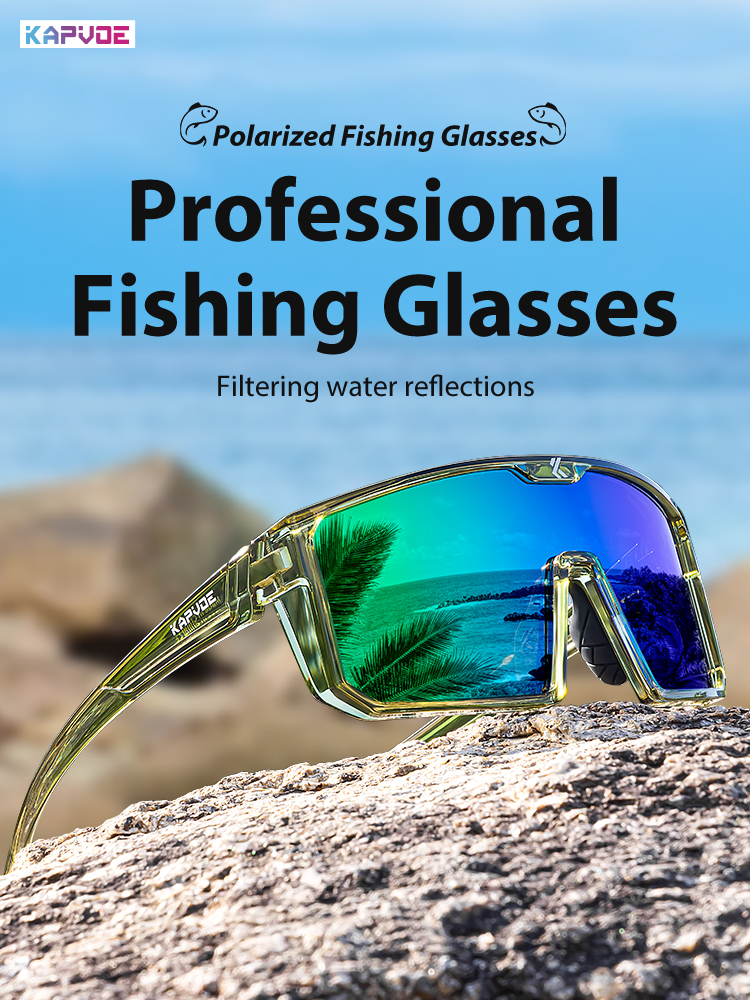 Оптовая цена 11,00 долларов США Модные поляризационные велосипедные очки Kapvoe K232-Q