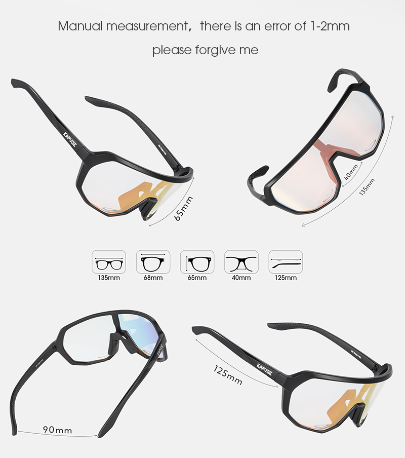 Оптовая цена 13,00 $ США Капвоэ K63 Велосипедные спортивные очки