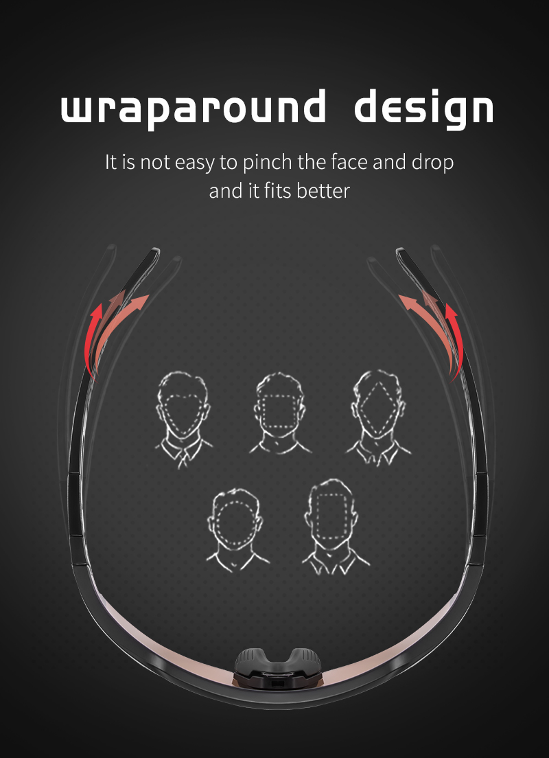 Оптовая цена 13,36 $ США Капвоэ K75-PH-REVO Поляризованные спортивные очки