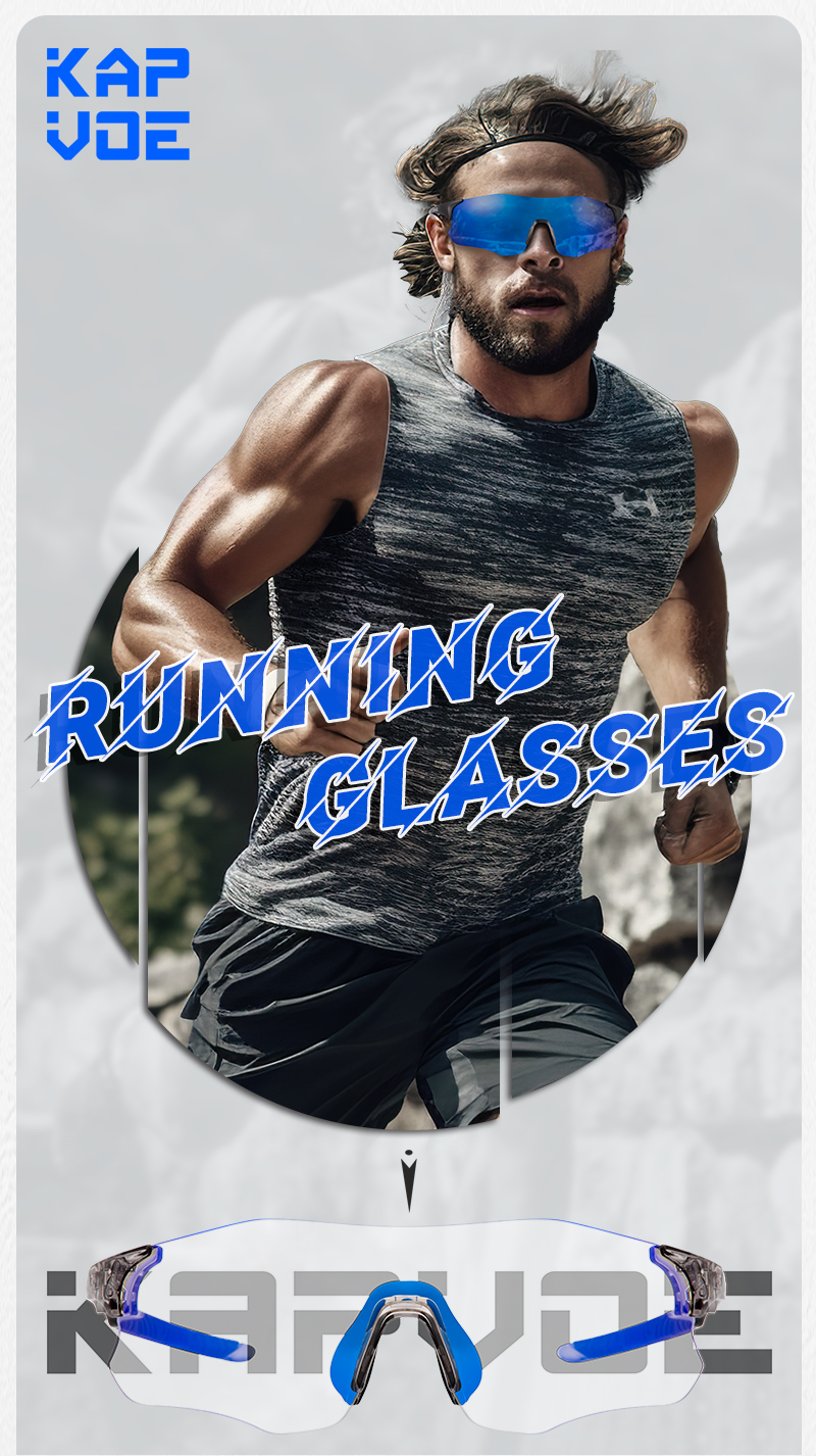 Оптовая цена 15,00 долларов США Спортивные фотохромные очки без оправы KAPVOE K1129