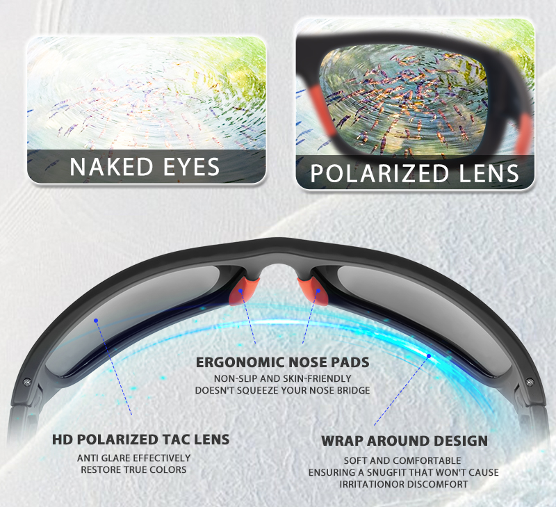 Оптовая цена 4,80 долларов США Kapvoe K2403-QTC Спортивные очки