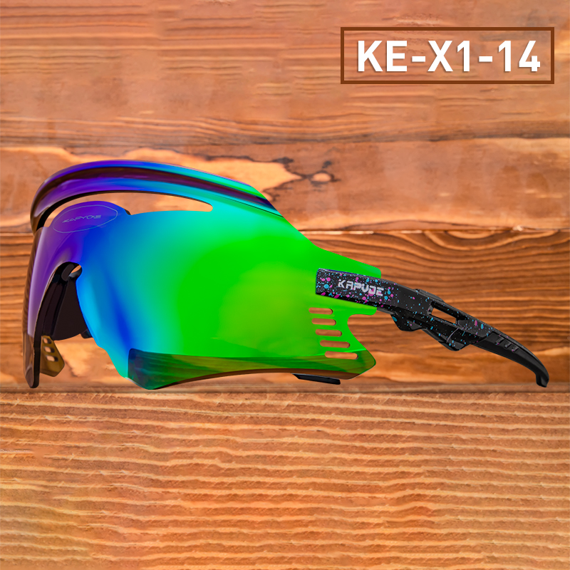 Оптовая цена 8,50 $ США Зеркальные спортивные очки K1-Q для велоспорта на открытом воздухе