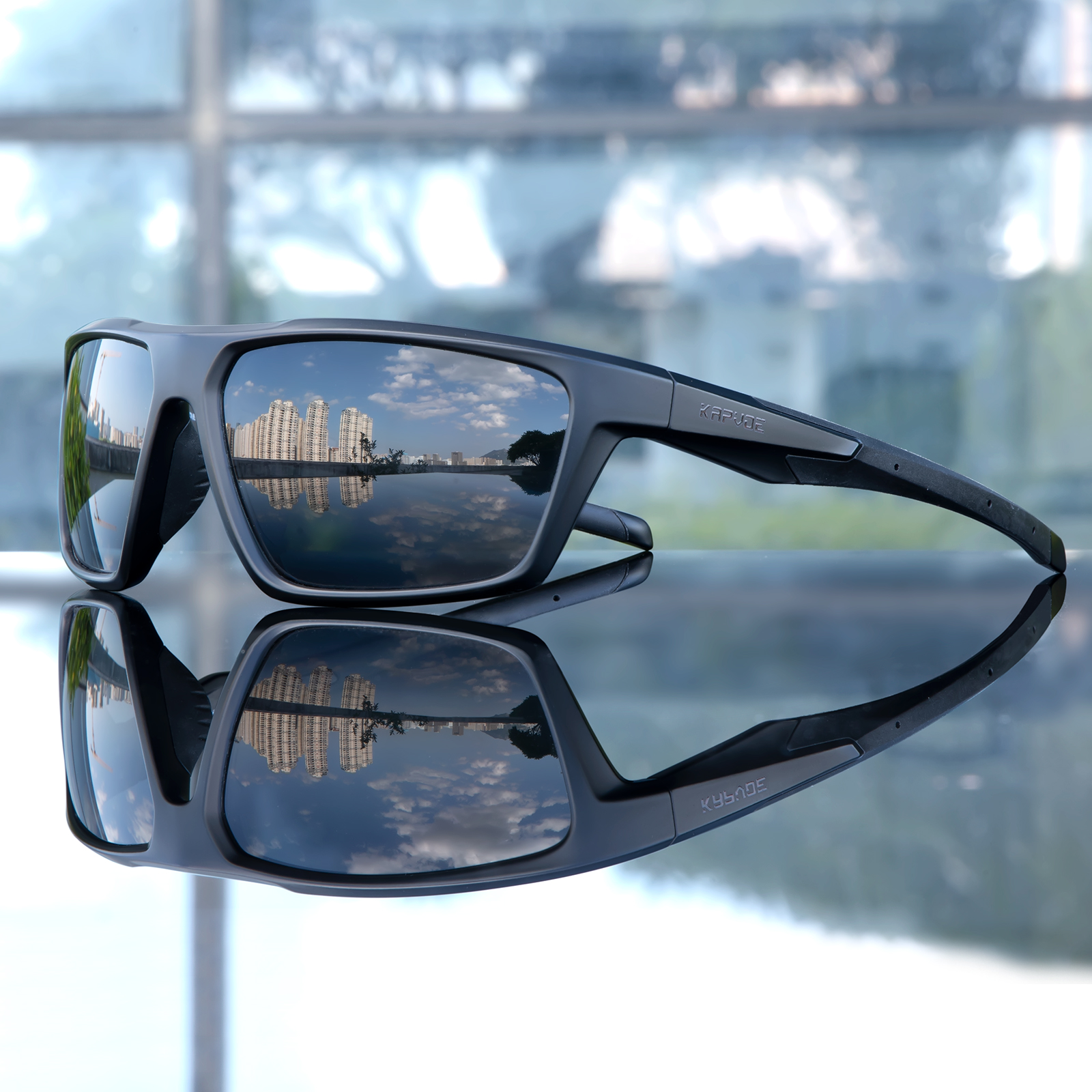 Оптовая цена 9,00 $ США Поляризационные спортивные очки Kapvoe K12