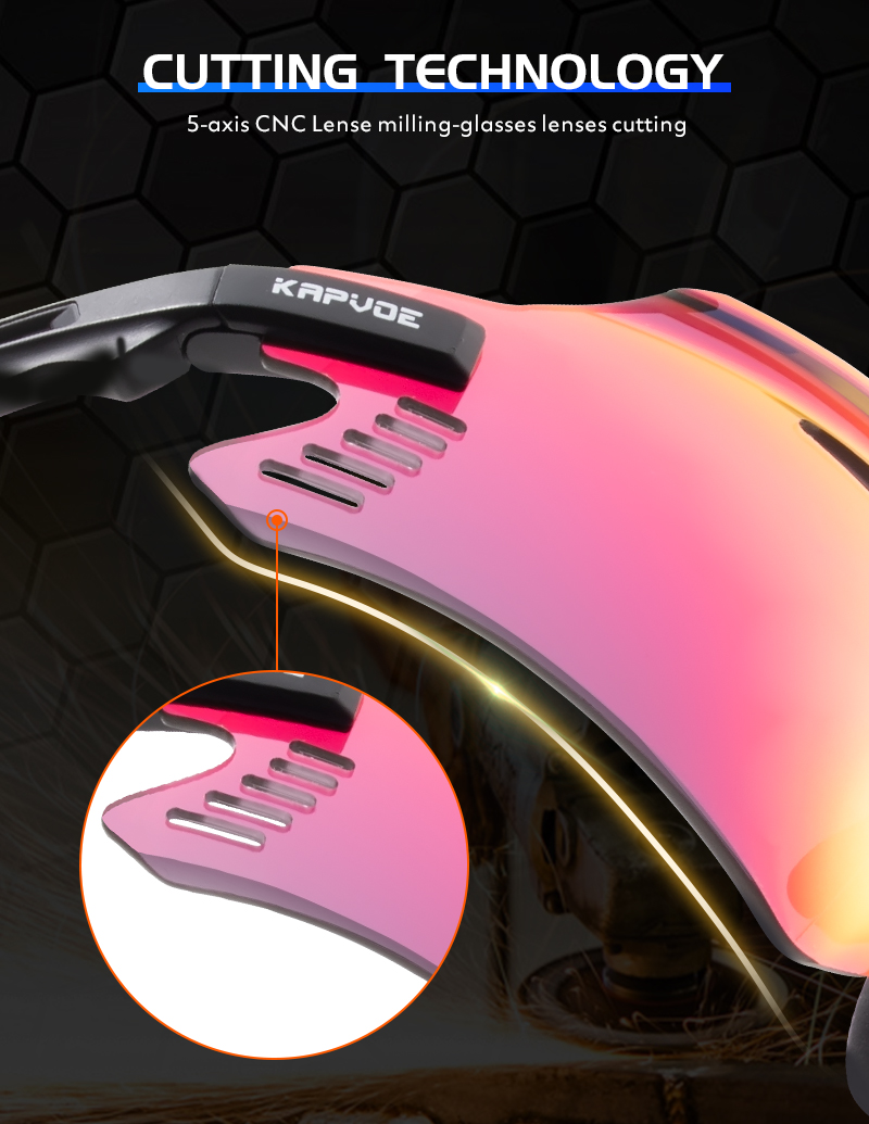 Оптовая цена 9,90 долларов США Kapvoe K1-Q Спортивные велосипедные очки